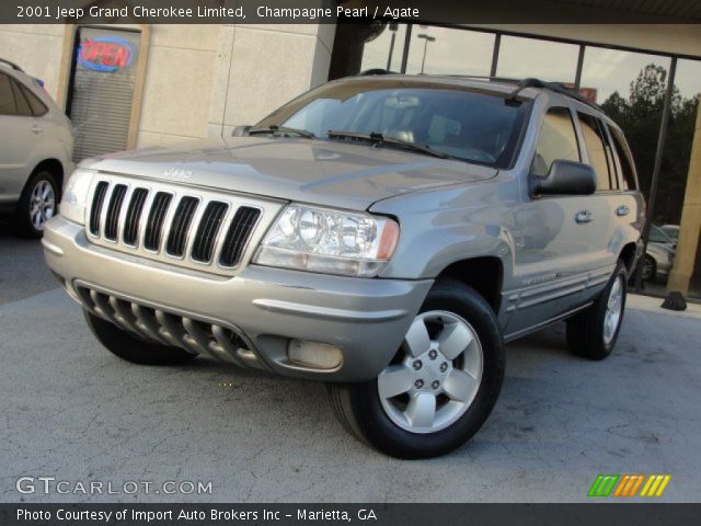 2001 Jeep Grand Cherokee Limited in Champagne Pearl