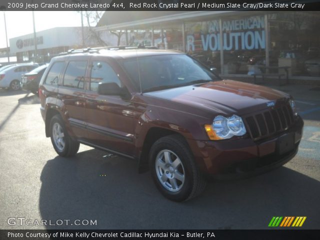 2009 Jeep Grand Cherokee Laredo 4x4 in Red Rock Crystal Pearl