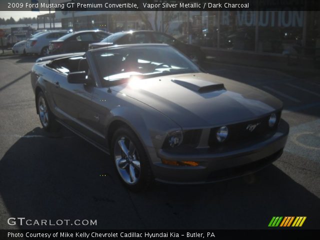 2009 Ford Mustang GT Premium Convertible in Vapor Silver Metallic