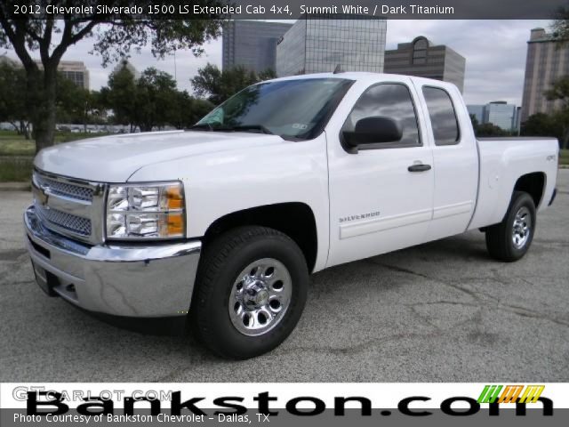 2012 Chevrolet Silverado 1500 LS Extended Cab 4x4 in Summit White