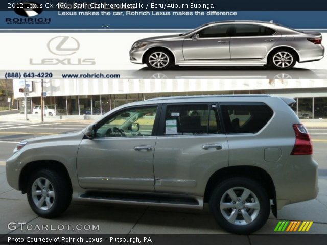 2012 Lexus GX 460 in Satin Cashmere Metallic