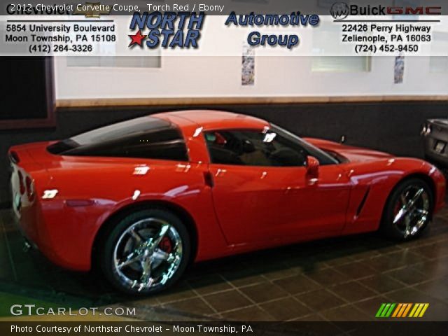 2012 Chevrolet Corvette Coupe in Torch Red
