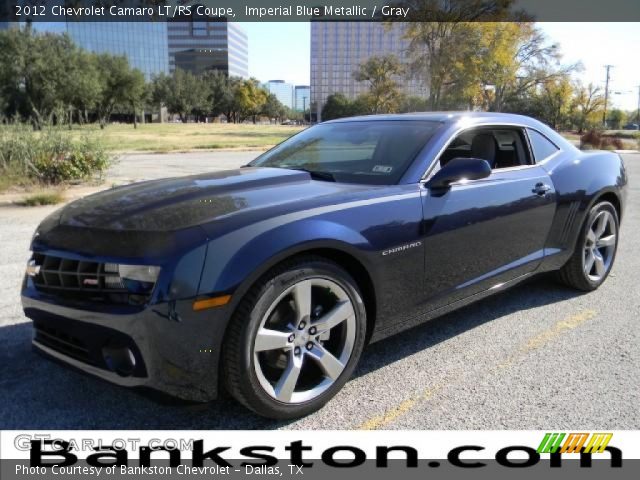 2012 Chevrolet Camaro LT/RS Coupe in Imperial Blue Metallic