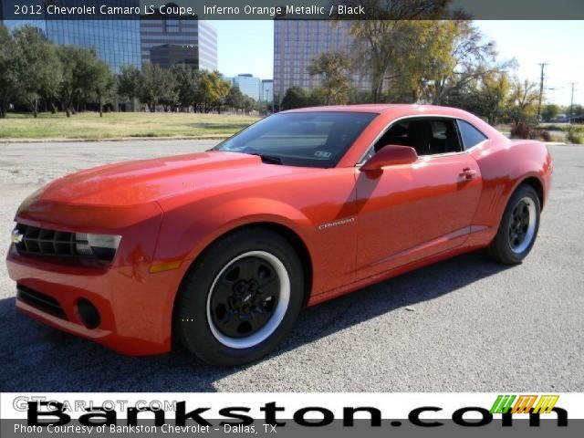 2012 Chevrolet Camaro LS Coupe in Inferno Orange Metallic