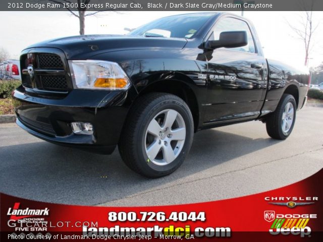 2012 Dodge Ram 1500 Express Regular Cab in Black