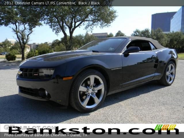 2012 Chevrolet Camaro LT/RS Convertible in Black