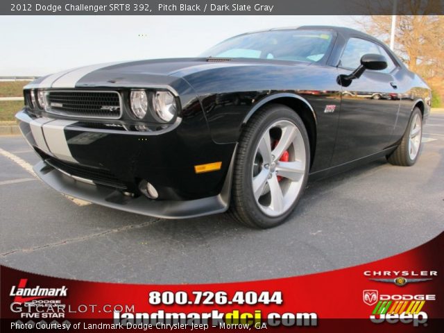 2012 Dodge Challenger SRT8 392 in Pitch Black