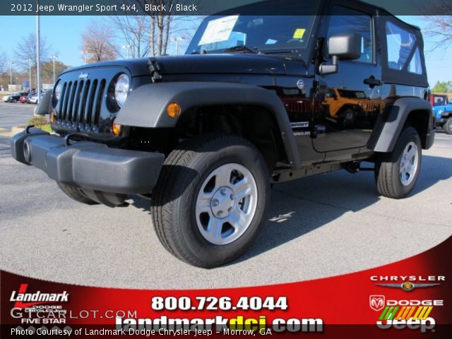 2012 Jeep Wrangler Sport 4x4 in Black