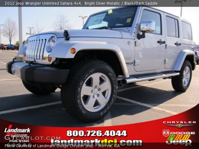 2012 Jeep Wrangler Unlimited Sahara 4x4 in Bright Silver Metallic