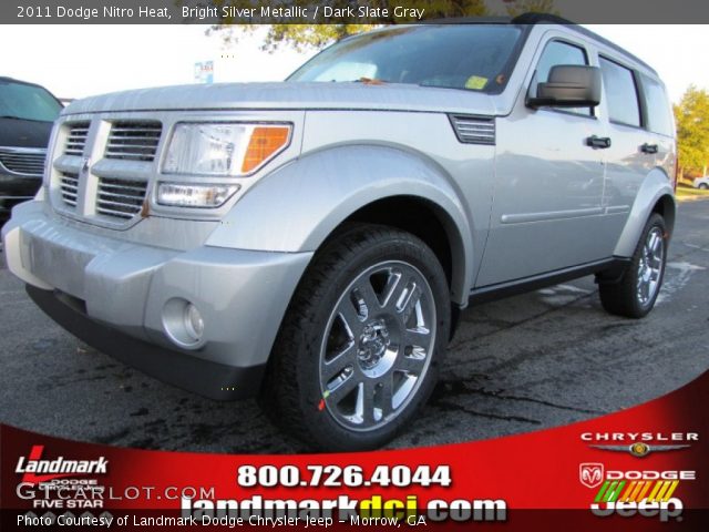 2011 Dodge Nitro Heat in Bright Silver Metallic