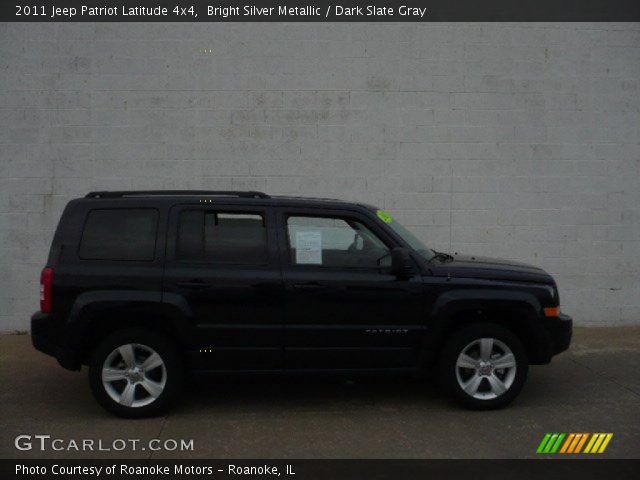 2011 Jeep Patriot Latitude 4x4 in Bright Silver Metallic