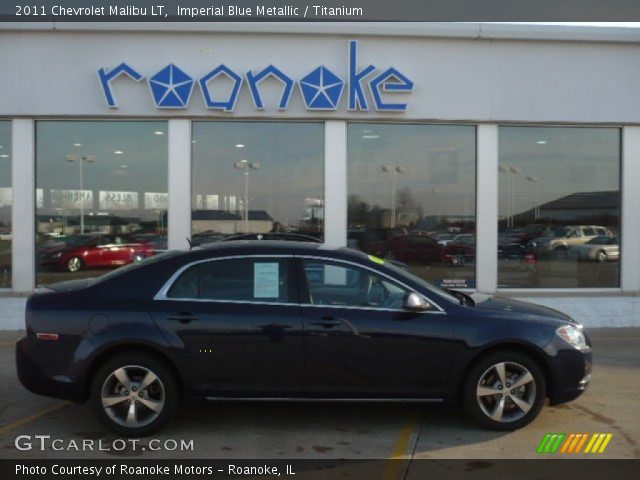 2011 Chevrolet Malibu LT in Imperial Blue Metallic