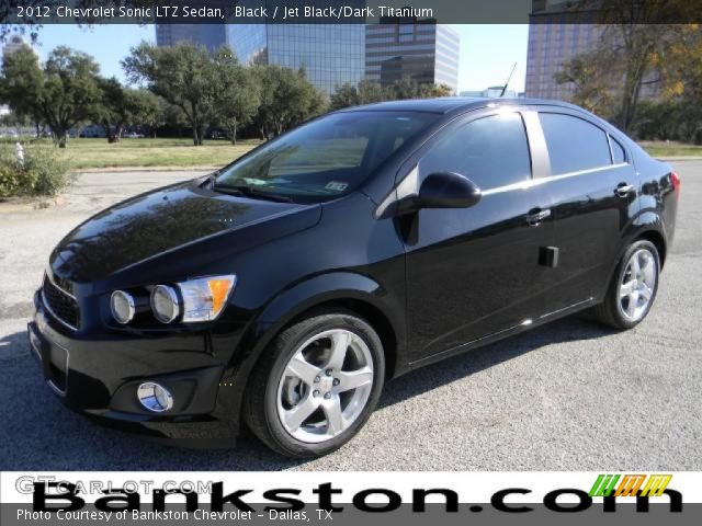 2012 Chevrolet Sonic LTZ Sedan in Black