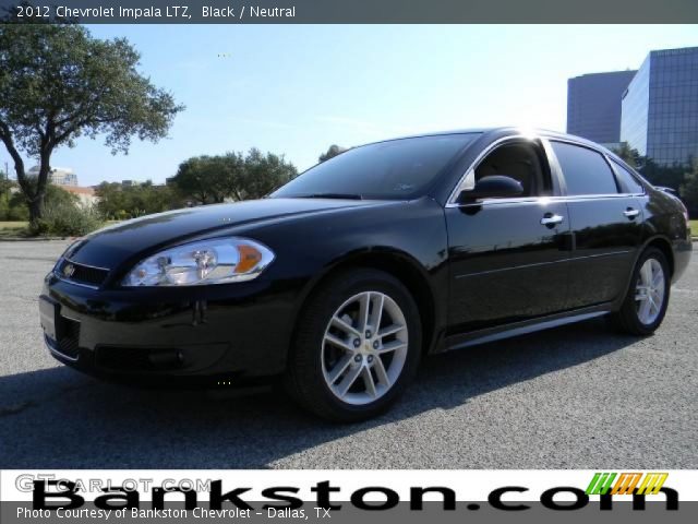 2012 Chevrolet Impala LTZ in Black