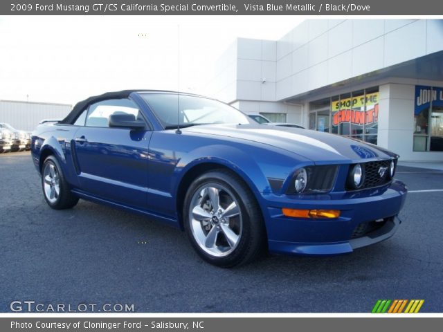 2009 Ford Mustang GT/CS California Special Convertible in Vista Blue Metallic
