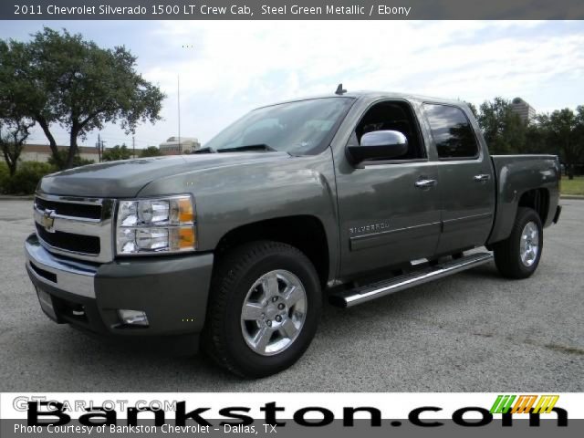 2011 Chevrolet Silverado 1500 LT Crew Cab in Steel Green Metallic