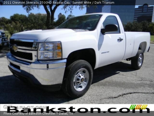 2011 Chevrolet Silverado 2500HD Regular Cab in Summit White