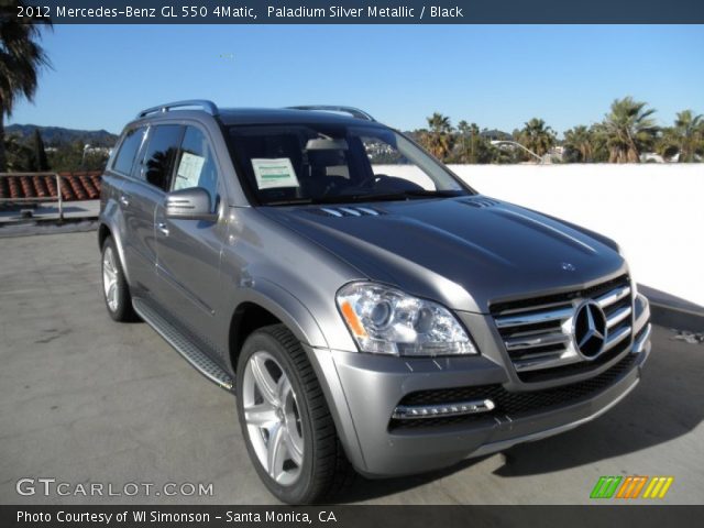 2012 Mercedes-Benz GL 550 4Matic in Paladium Silver Metallic