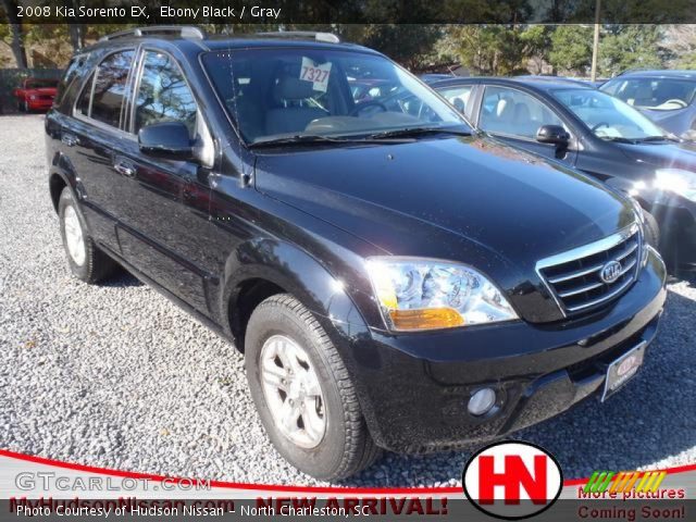 2008 Kia Sorento EX in Ebony Black
