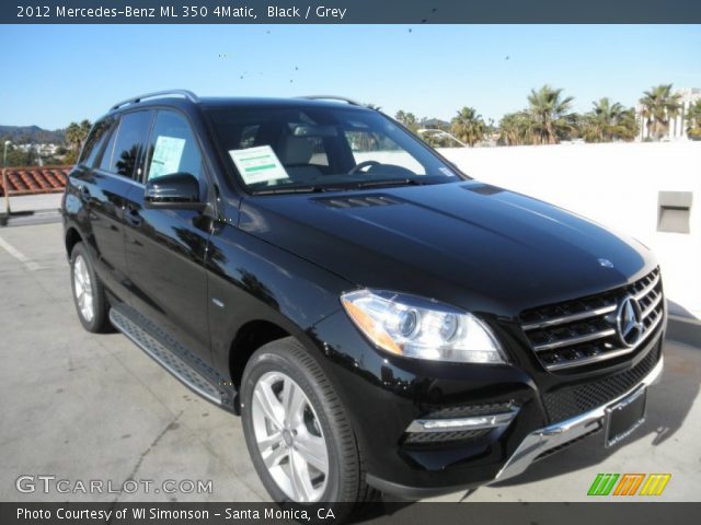 2012 Mercedes-Benz ML 350 4Matic in Black