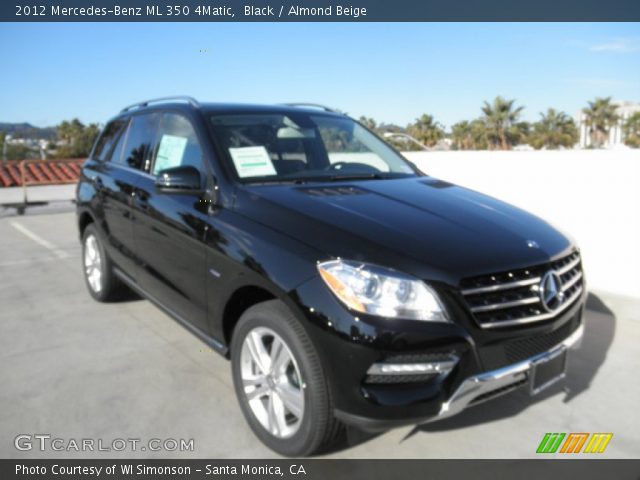 2012 Mercedes-Benz ML 350 4Matic in Black