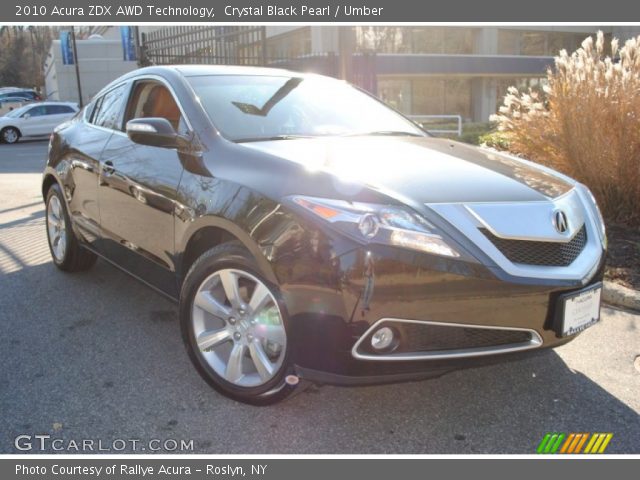 2010 Acura ZDX AWD Technology in Crystal Black Pearl