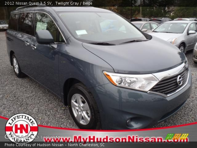 2012 Nissan Quest 3.5 SV in Twilight Gray