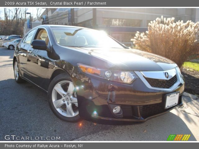 2009 Acura TSX Sedan in Crystal Black Pearl