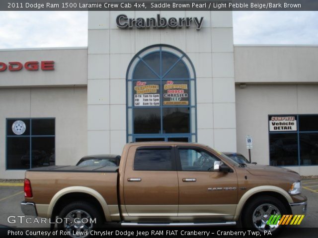 2011 Dodge Ram 1500 Laramie Crew Cab 4x4 in Saddle Brown Pearl