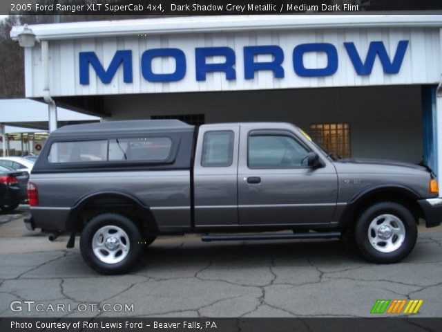 2005 Ford Ranger XLT SuperCab 4x4 in Dark Shadow Grey Metallic