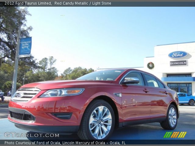 2012 Ford Taurus Limited in Red Candy Metallic
