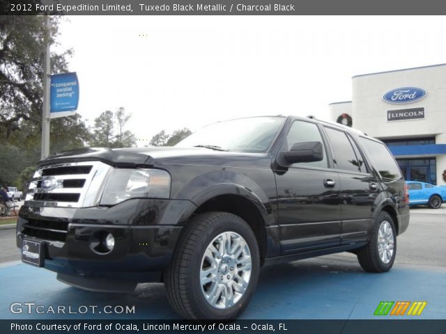 2012 Ford Expedition Limited in Tuxedo Black Metallic