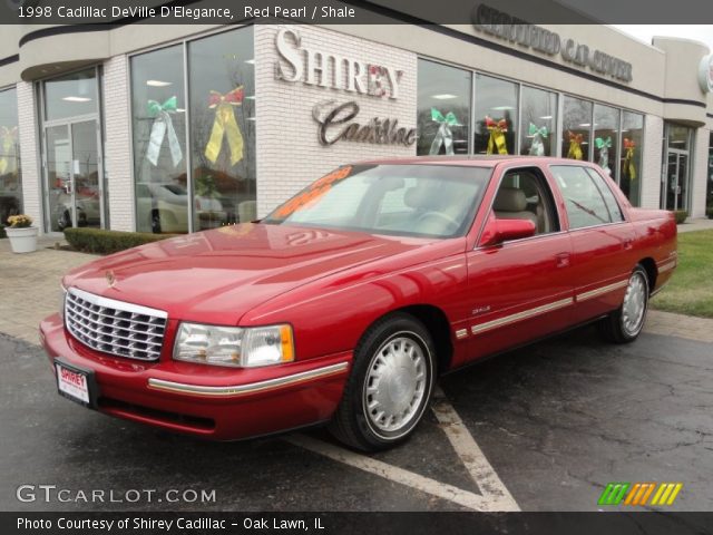 1998 Cadillac DeVille D'Elegance in Red Pearl