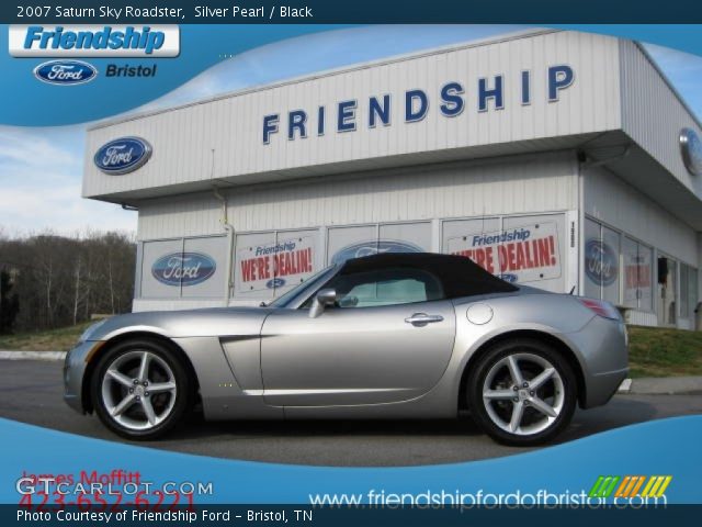 2007 Saturn Sky Roadster in Silver Pearl