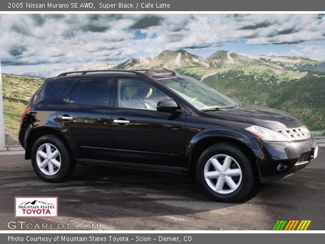 2005 Nissan Murano SE AWD in Super Black