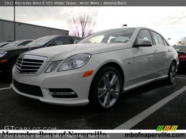 2012 Mercedes-Benz E 350 4Matic Sedan in Arctic White