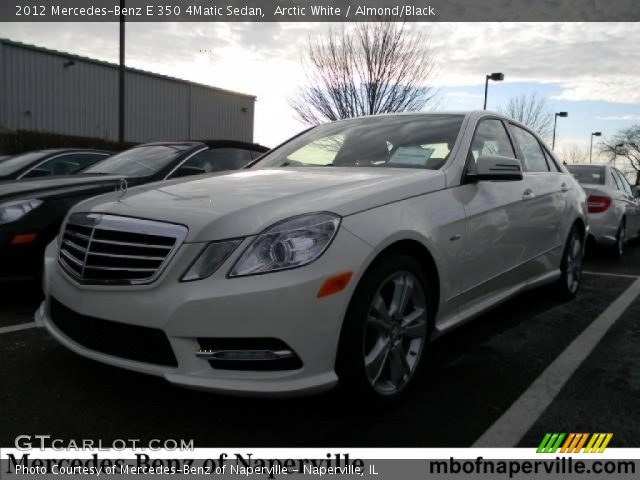 2012 Mercedes-Benz E 350 4Matic Sedan in Arctic White