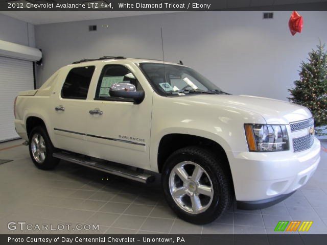 2012 Chevrolet Avalanche LTZ 4x4 in White Diamond Tricoat