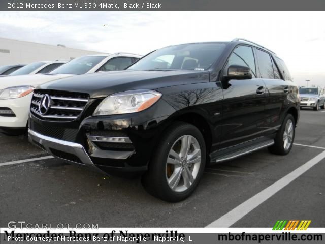 2012 Mercedes-Benz ML 350 4Matic in Black