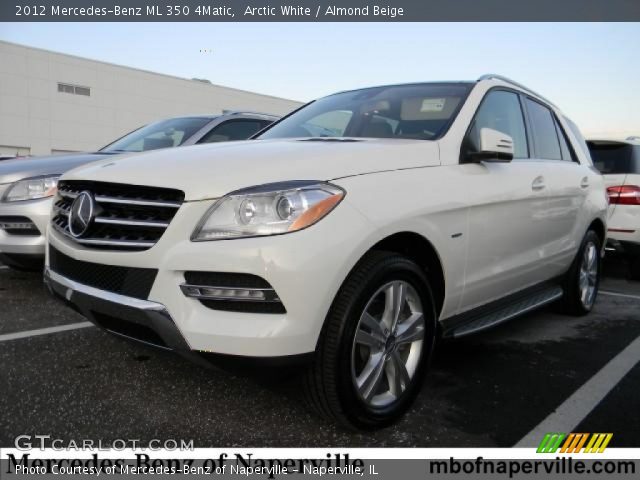 2012 Mercedes-Benz ML 350 4Matic in Arctic White