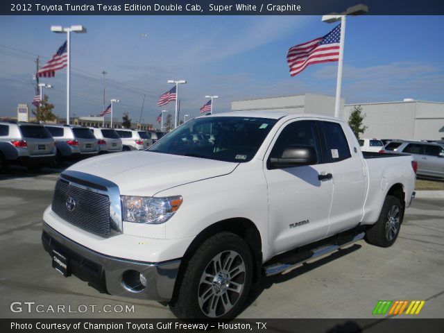 2012 Toyota Tundra Texas Edition Double Cab in Super White