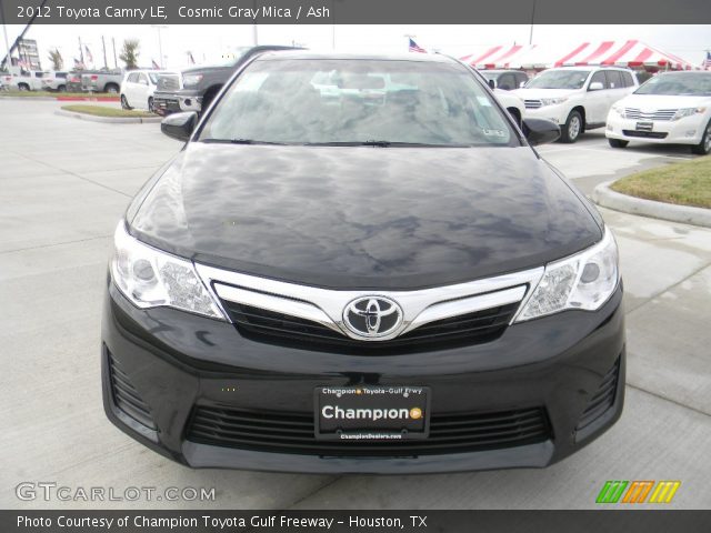 2012 Toyota Camry LE in Cosmic Gray Mica