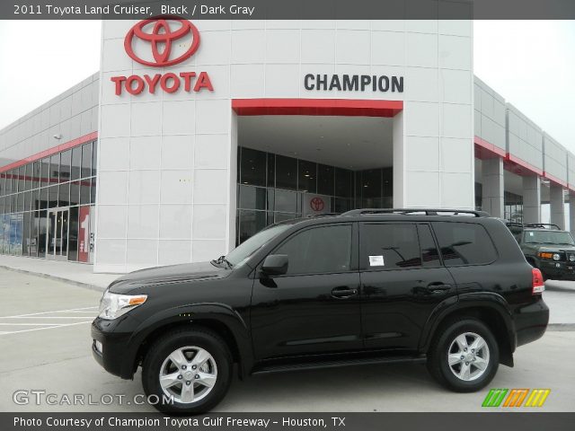 2011 Toyota Land Cruiser  in Black