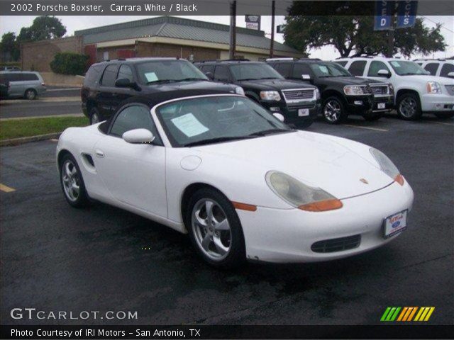 2002 Porsche Boxster  in Carrara White