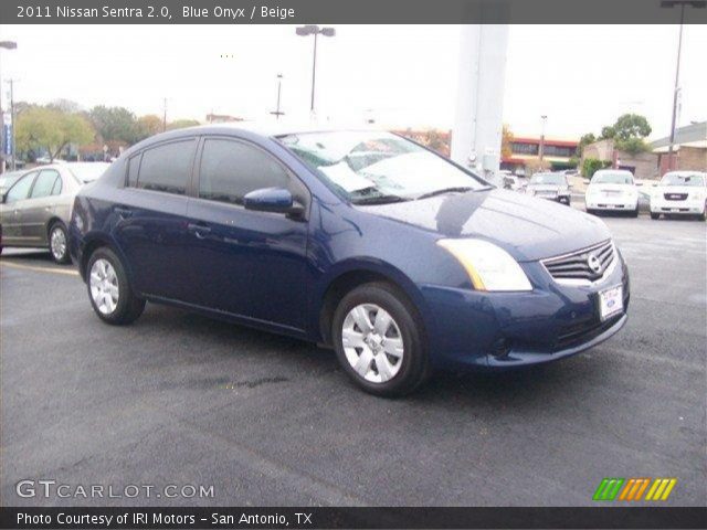 2011 Nissan Sentra 2.0 in Blue Onyx