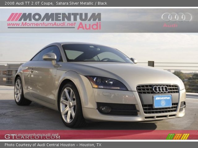 2008 Audi TT 2.0T Coupe in Sahara Silver Metallic