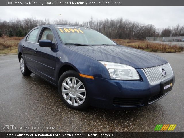 2006 Mercury Milan I4 in Dark Blue Pearl Metallic
