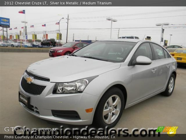 2012 Chevrolet Cruze LT in Silver Ice Metallic
