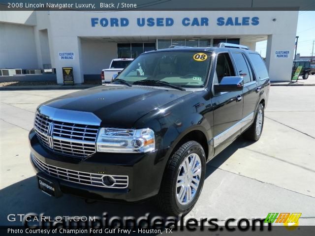 2008 Lincoln Navigator Luxury in Black