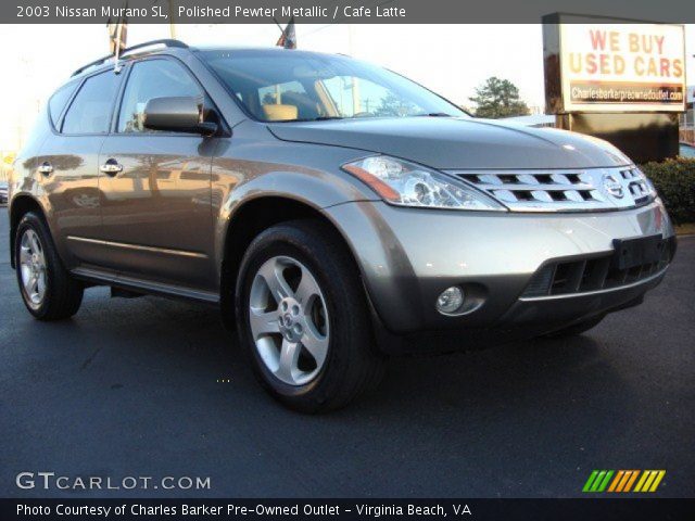 2003 Nissan Murano SL in Polished Pewter Metallic
